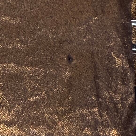 NWT & OTHER STORIES Size 4 Holiday Party Cocktail Mini Twist Front Copper Dress - Picture 8 of 11